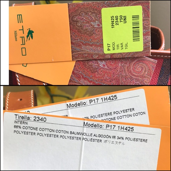 NWT Etro Milano Handbag - Picture 5 of 5